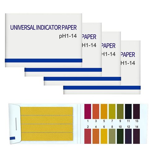 Papier test pH 1-14, INF paquet de 4, 320 bandelettes