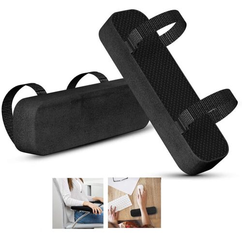 Accoudoirs Rembourrés / Coussins D'accoudoirs Pour Chaises Le Noir