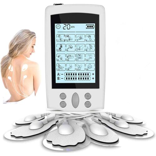 Appareil Tens Avec Stimulation Musculaire Blanc