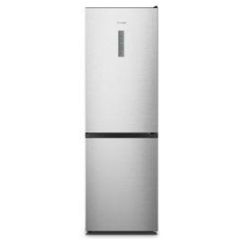 Réfrigérateur-congélateur Hisense RB390N4BCC - congélateur bas - 59.5x59x186 cm (lxpxh) - 304 litres - classe C - métal brillant