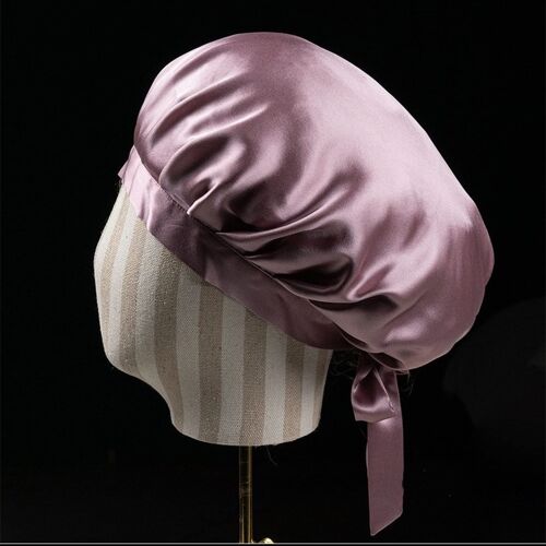 Bonnet De Nuit Bonnet De Nuit En Soie De Mûrier Rose 