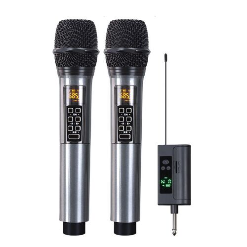 Microphone pour conférence et karaoké Le noir