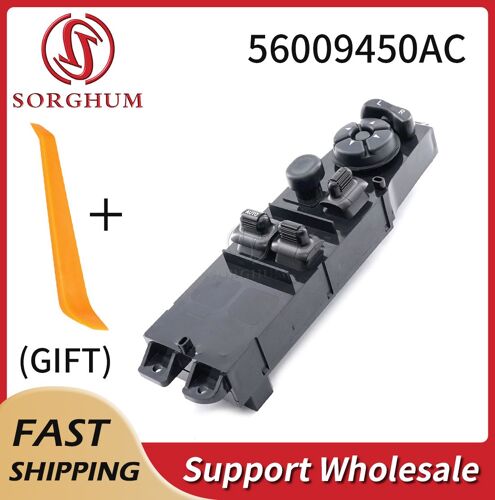 Bouton De Commande De Vitre Électrique Sochi, Sorgho 5600payée Ity 50ac, Compatible Avec Jeep Traffxj 1997-2001, 68171682aa, 68171682ab