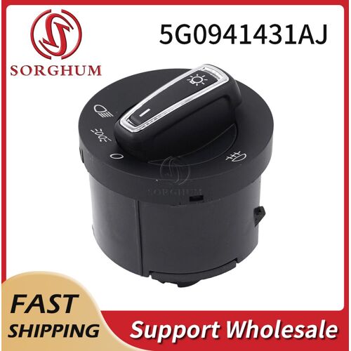 Interrupteur De Commande De Phare Antibrouillard, Pour Vw Golf Polo Crafter Tiguan, Seat Ibiza Leon Toledo Ateca