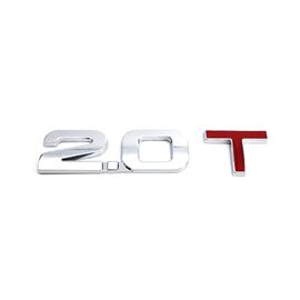 Autocollant De Voiture En Métal Avec Emblème De Moteur Turbo 1.6t 1.8t 2.0t, Badge Autocollant En Lettres Et Chiffres Pour Audi