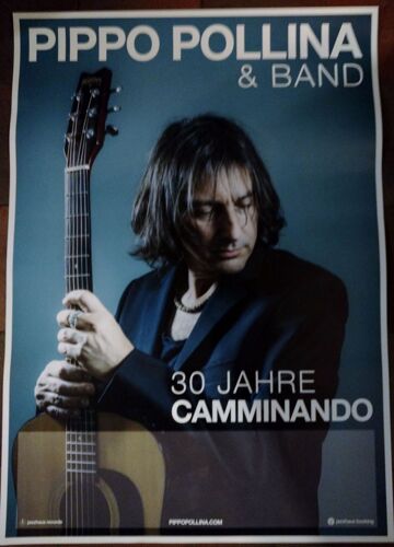 Pippo Pollina & Band - 30 Jahre Camminando - 60x80cm - Affiche / Poster Envoi En Tube