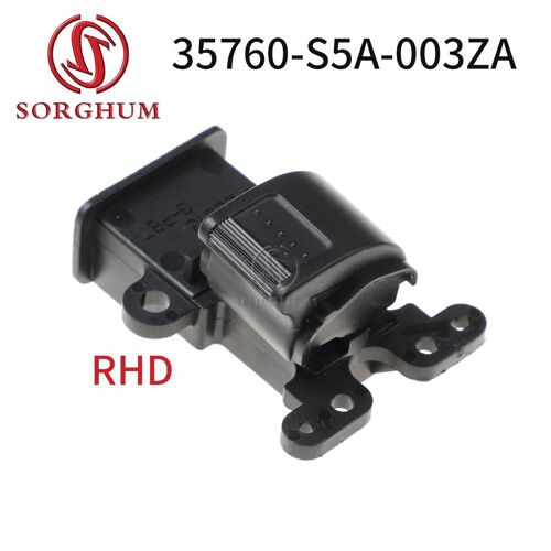 Bouton Interrupteur De Fenêtre Électrique Rhd Pour Honda Civic Cr-V 2002 ¿ 2005, Commande Par Passager Droit