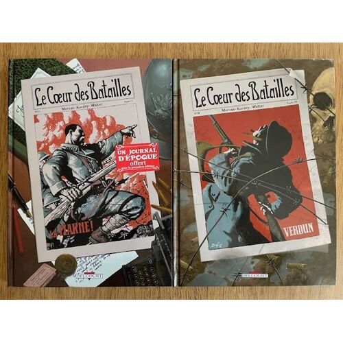 "Le Coeur Des Batailles" Tomes 1 Et 2 - Morvan - Kordey - Walter