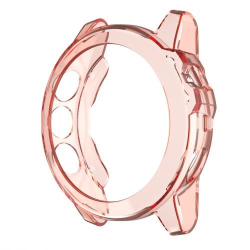 Convient Au Boîtier De Montre En Tpu Transparent Garmin Fenix 5x Et 5x Plus - Orange Transparent