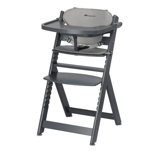 Chaise Haute Timba De Bebeconfort Avec Coussin - Mist Gray