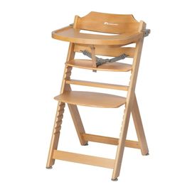 Chaise Haute Timba De Bebeconfort - Chaise Haute En Bois Pour Bébé, Tout-Petit Ou Enfant Jusqu'à 10 Ans - Natural (Wood)