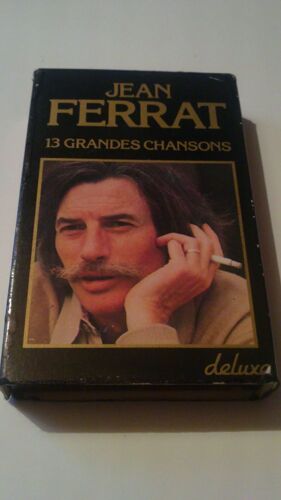 Jean Ferrat. K7 13 Chansons. Je Ne Chante Pas. Pour Passer Le Temps. Les Nomades.....