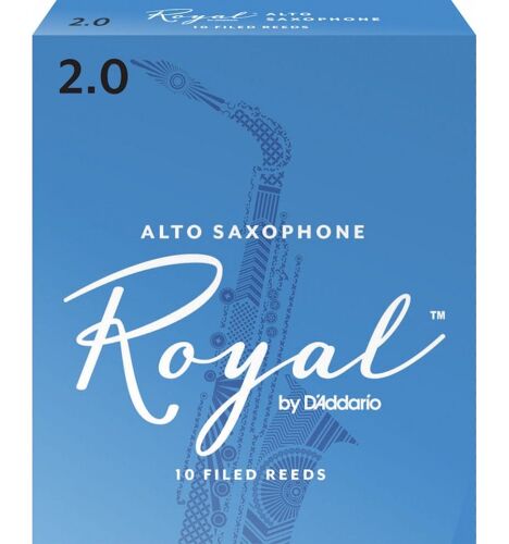 D'addario Rjb1020 - Anches Saxophone Alto, Force 2.0, Boîte De 10