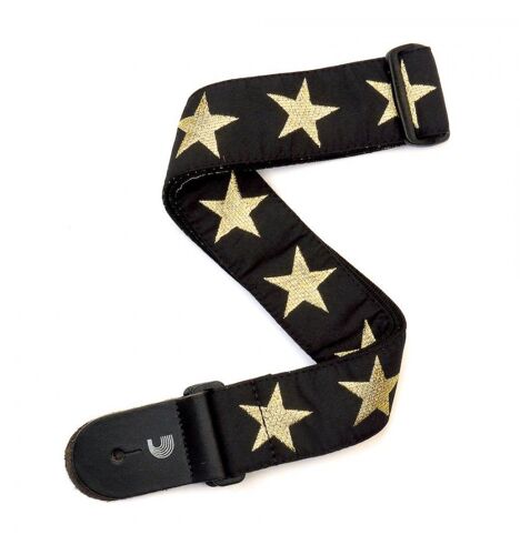 D'addario 20t05 - Sangle Tissée Pour Guitare, Gold Star