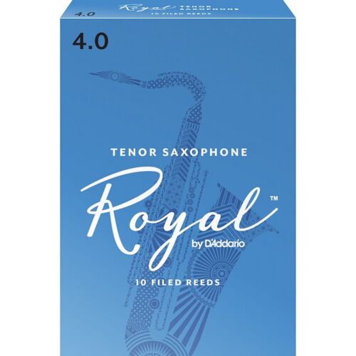 D'addario Rkb1040 - Anches Saxophone Ténor, Force 4.0, Boîte De 10