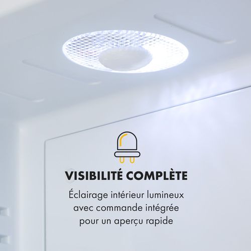 Klarstein Secret cool mini réfrigérateur mini bar 13 L - blanc
