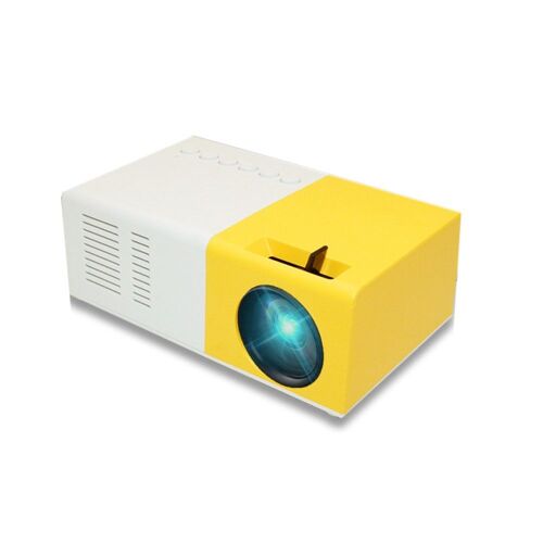Projecteur Portable Au Format De Poche Blanc / Jaune