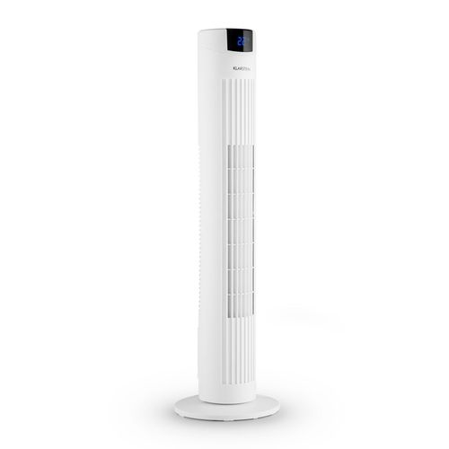 Klarstein Skyscraper 2g Ventilateur Colonne - 3 Vitesses Et Mode Oscillation 60° - Télécommande - Bl