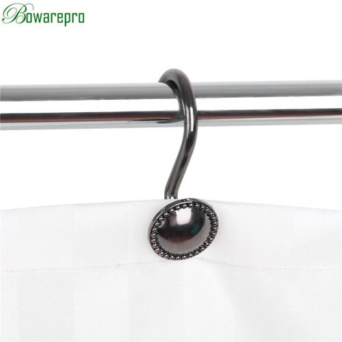 Crochets de douche 3D Style coréen, 12 pièces, crochet de rideau, cintre de salle de bain, maison, café, hôtel, dortoir d'étudiants, décoration