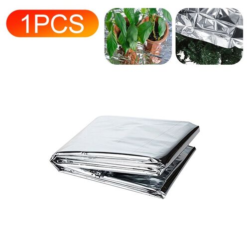 Film Réfléchissant Argent 210x120cm, Bonne Performance De Transmission Par Rayonnement Solaire, Plantes De Jardin, Couverture De Serre