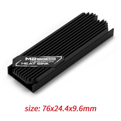 Jeyi ¿ Feuille De Métal De Refroidissement, Tampon Thermique, Anti-Poussière, Pour M.2 Ngff 2280 Pci-E Nvme Ssd, Support Ps5