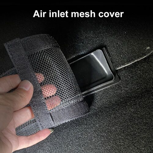 Couvercle Anti-Poussière Réutilisable Pour Évent Sous Le Siège Arrière, Couvercle De Sortie D'air Pour Siège Arrière, Accessoires Automobiles Pour Les Placements, Modèle 3, Modèle Y, 2 Pièces