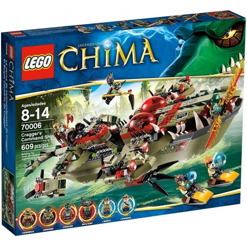 LEGO Chima - Le Croc Navire Cragger - 70006