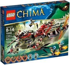 LEGO Chima - Le Croc Navire Cragger - 70006