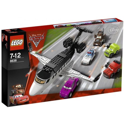 LEGO Cars - L'évasion du jet espion - 8638