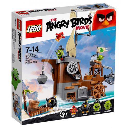 LEGO Angry Birds - Le bateau pirate du cochon - 75825