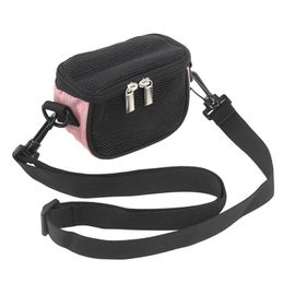 Cage De Transport Pour Petits Animaux De Compagnie, Avec Bandoulière Réglable, Respirante, Vue Claire, Pour Finch Conure, Perruche, Lapin, S/M