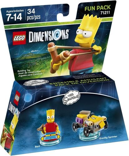 LEGO Dimensions - Pack Héros : Bart Simpson - 71211