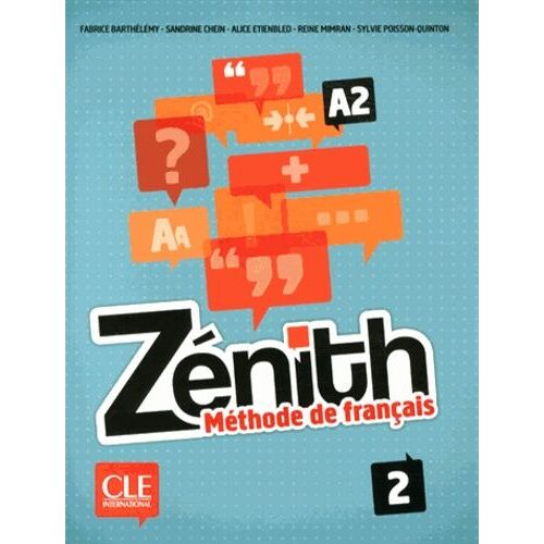 Zénith 2 A2 - Méthode De Français (1 Dvd)