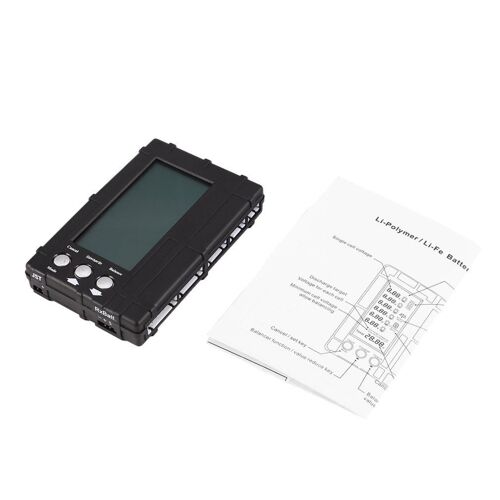 Équilibreur De Batterie 3 En 1 Lipo/Life 2-6s, Testeur De Tension De Décharge, Écran Lcd, Connecteur Jst Pour Modèle Rc Ht