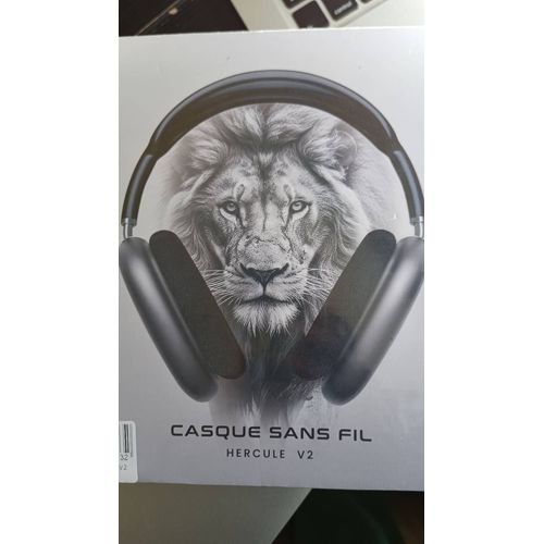 Casque sans fil Hercule V2 - Bluetooth - Gris sidéral