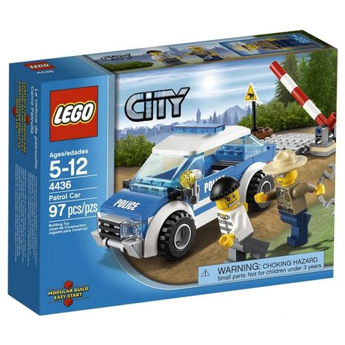 LEGO City - La voiture de patrouille en forêt - 4436