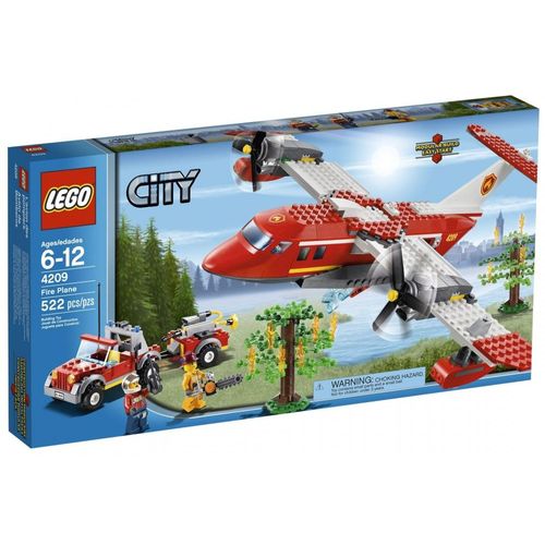 LEGO City - L'avion des pompiers - 4209