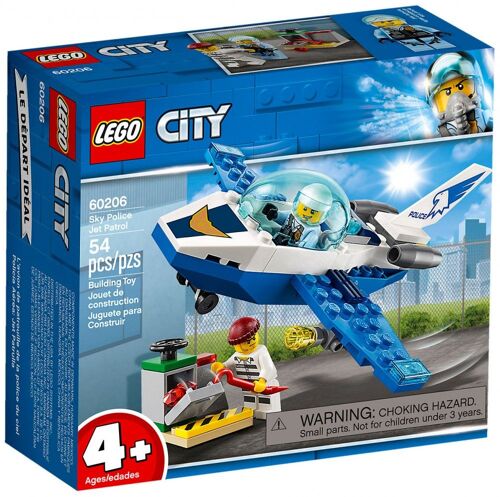 LEGO City - Le jet de patrouille de la police - 60206