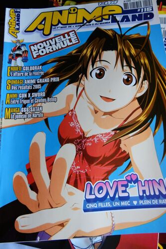 Anime Land 115 / Goldorak / Gun X Sword / 666 Satan / Love Hina / N° 115