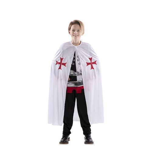 Cape Médiévale Blanche Pour Enfants