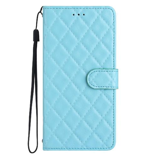 Flip Étui Pour Huawei P10 Pro Tpu Antichoc Folio Magnétique Bicelle Titulaire De Fentes Pour Cartes Portefeuille En Cuir Pu - Bleu