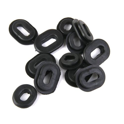 Kit De Joints De Moto Avec ¿Illets En Caoutchouc, Pour Honda, Suzuki Cg125, Couvercle De Panneau Latéral, Rondelle De Carénage, 12 Pièces