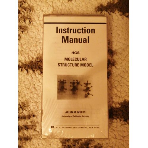 Modèle Moléculaire De Chimie Kit De Structure De Biochimie De Base, Kit De Molécules Organiques Pour Enseignants Étudiants Scientifiques Classe De Chimie Hgs Molecular Structure Model Kit Freeman