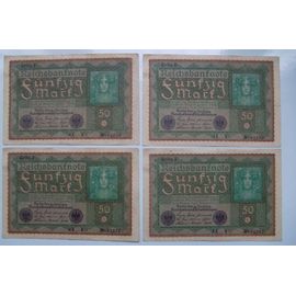 Billet 50 Mark 1919 Reihe 3 (Série 3)