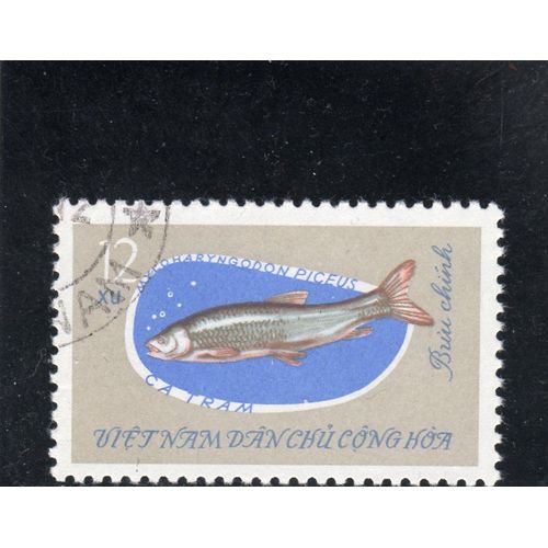 Timbre-Poste Du Viet-Nam Du Nord (Poisson DEau Douce)