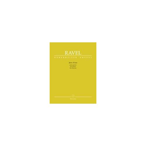 Jeux D'eau For Piano / Recueil
