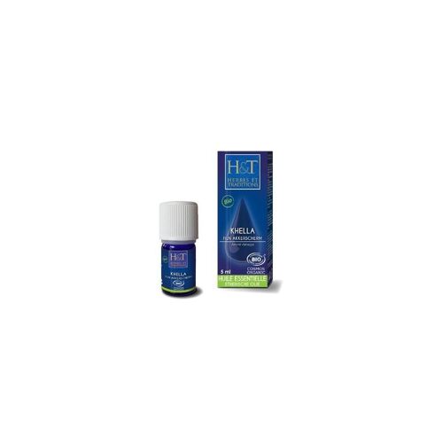 Huile Essentielle De Khella 5 Ml Herbes Et Traditions Bio Dluo Fin 06/2023 