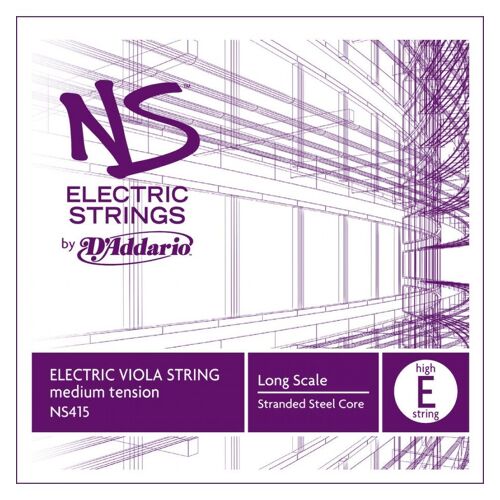 D'addario Ns415 - Corde Seule (Mi Grave) Alto Ns Electric, Long Scale, Medium