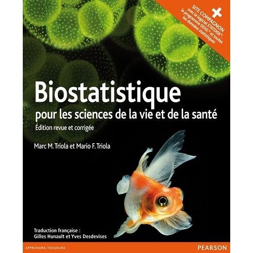 Biostatistique Pour Les Sciences De La Vie Et De La Santé