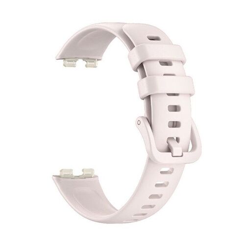 Bracelet En Silicone Lisse Avec Boucle Phonecare Compatible Avec Huawei Band 9 - Rose